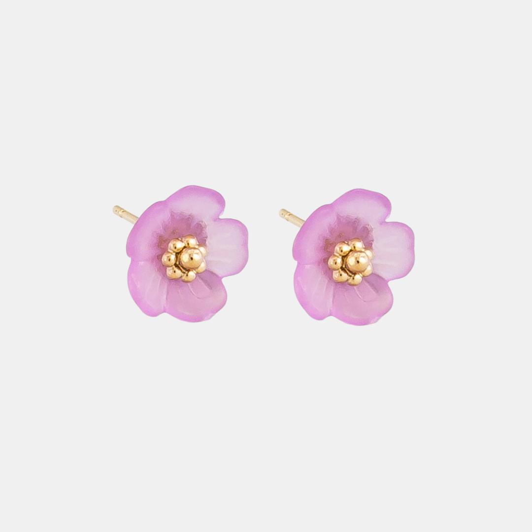 Tiger Tree | Buttercup Studs - Lilac | Shut the Front Door