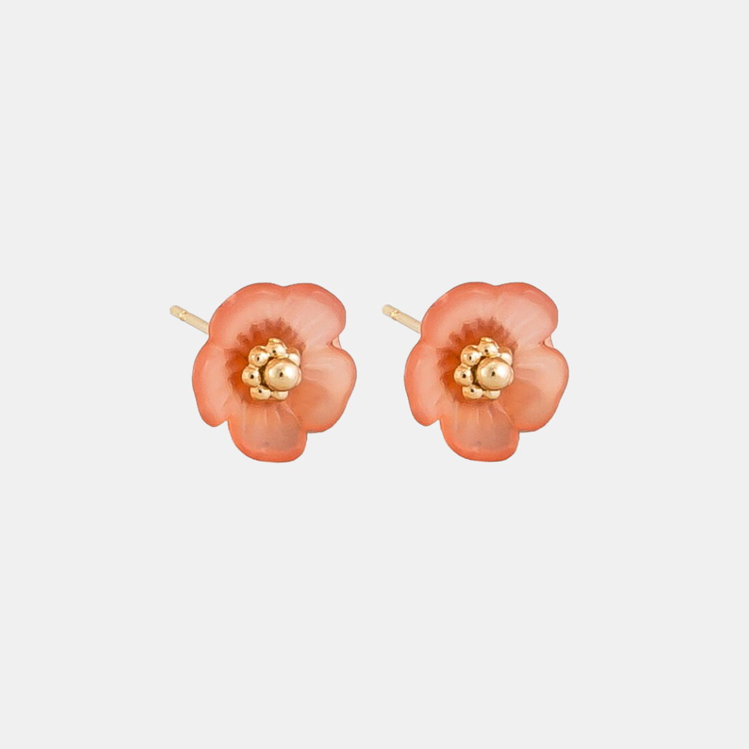 Tiger Tree | Buttercup Studs - Pink | Shut the Front Door