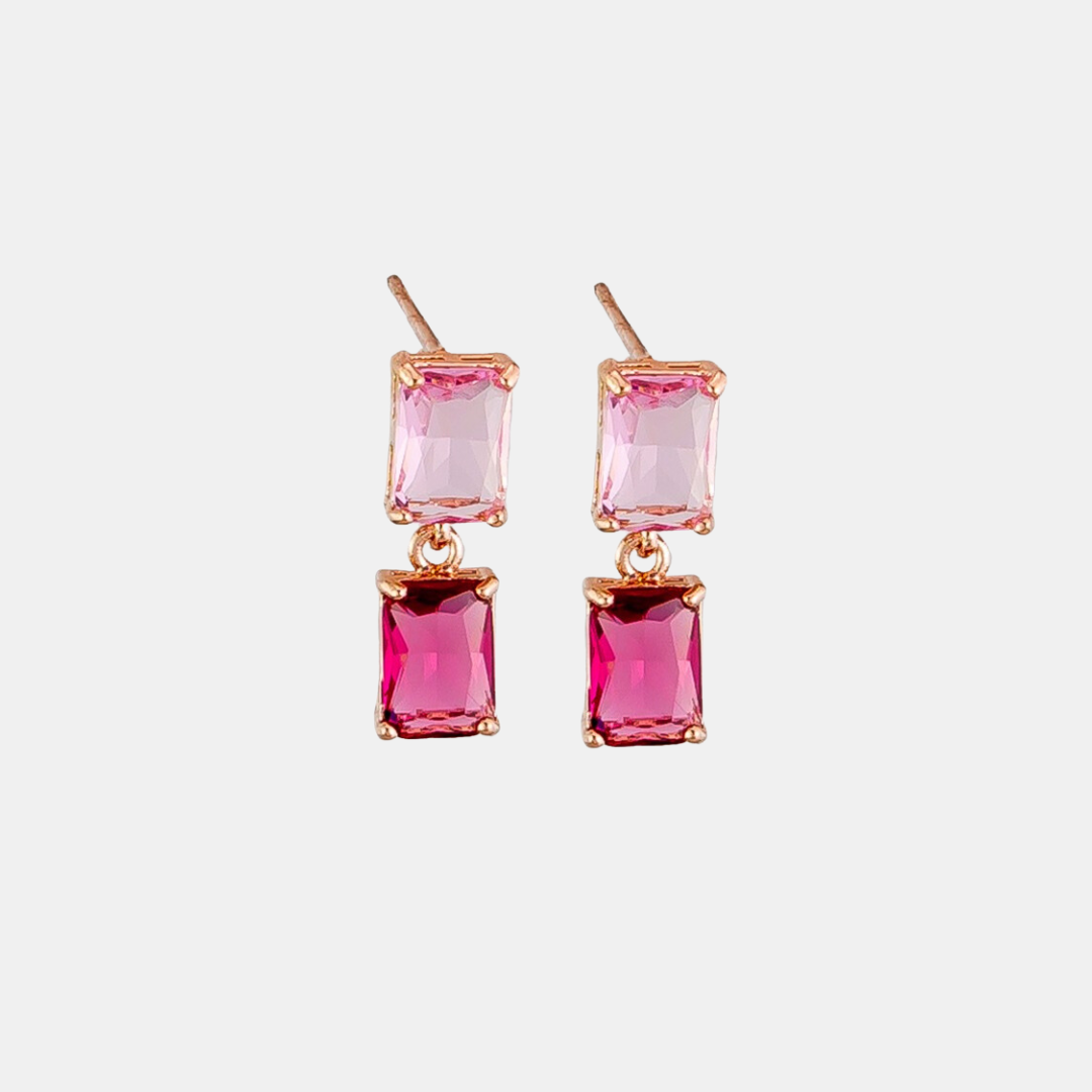 Tiger Tree | Earring Crystal Clara - Rose | Shut the Front Door