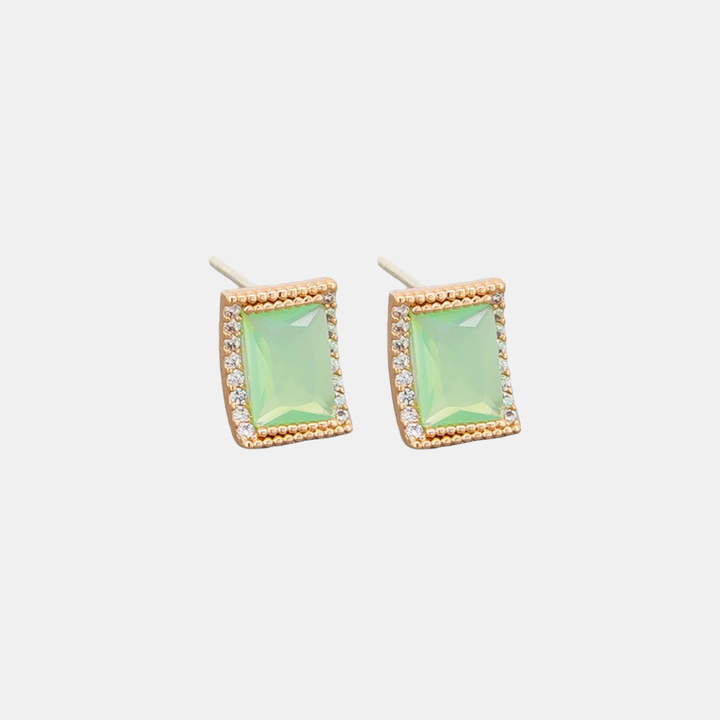 Tiger Tree | Pacific Opal Marianna Studs - Rose Gold | Shut the Front Door