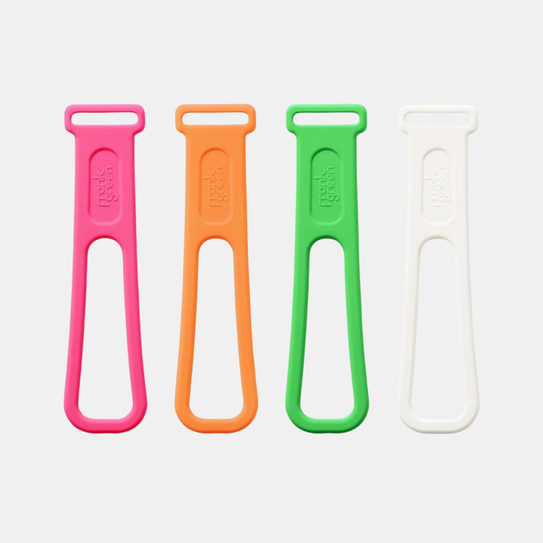 Frank Green | Reusable Strap Pack - Cloud, Neon Orange/Green/Pink | Shut the Front Door