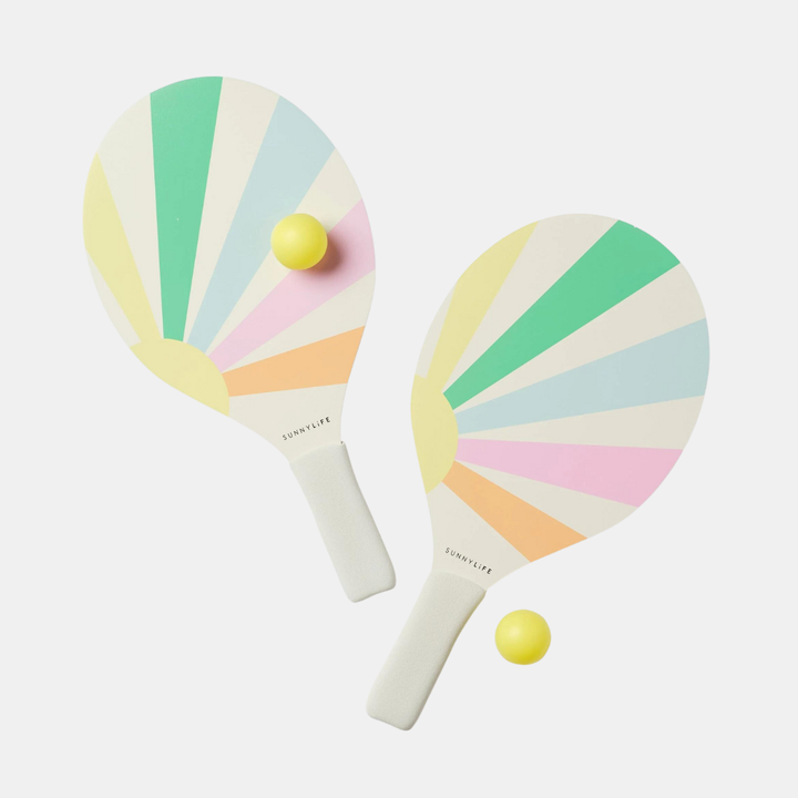 Sunnylife | Pool Side Beach Paddle Set - Pastel Gelato | Shut the Front Door