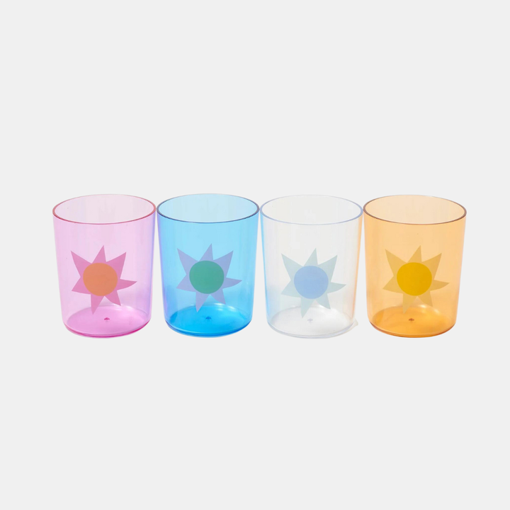 Sunnylife | Poolside Highball Tumbler - Utopia Multi (S4) | Shut the Front Door