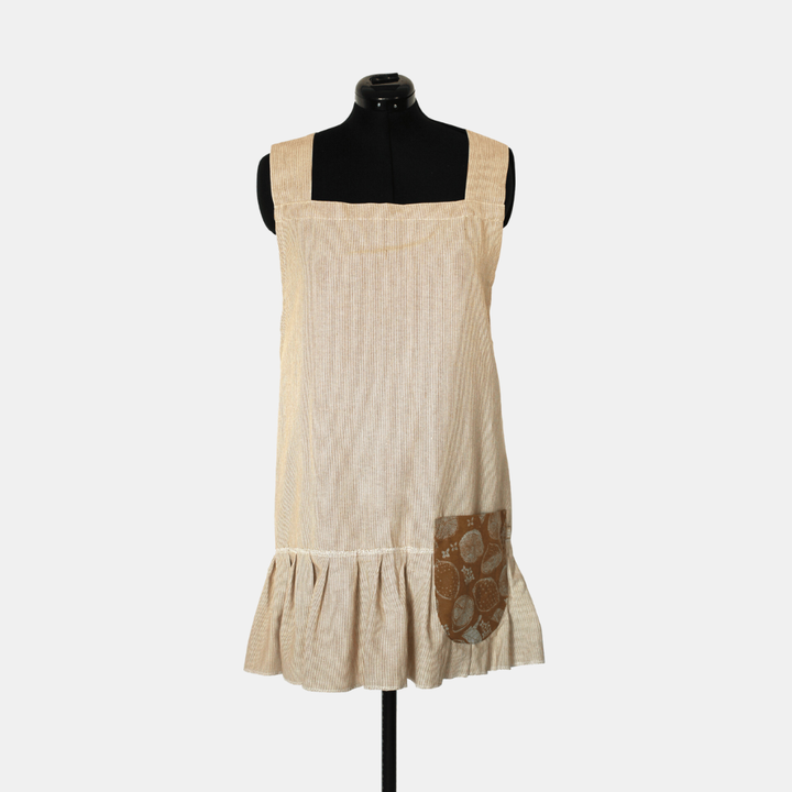Raine & Humble | Lemon Marmalade Pinafore Apron - Golden Yellow | Shut the Front Door