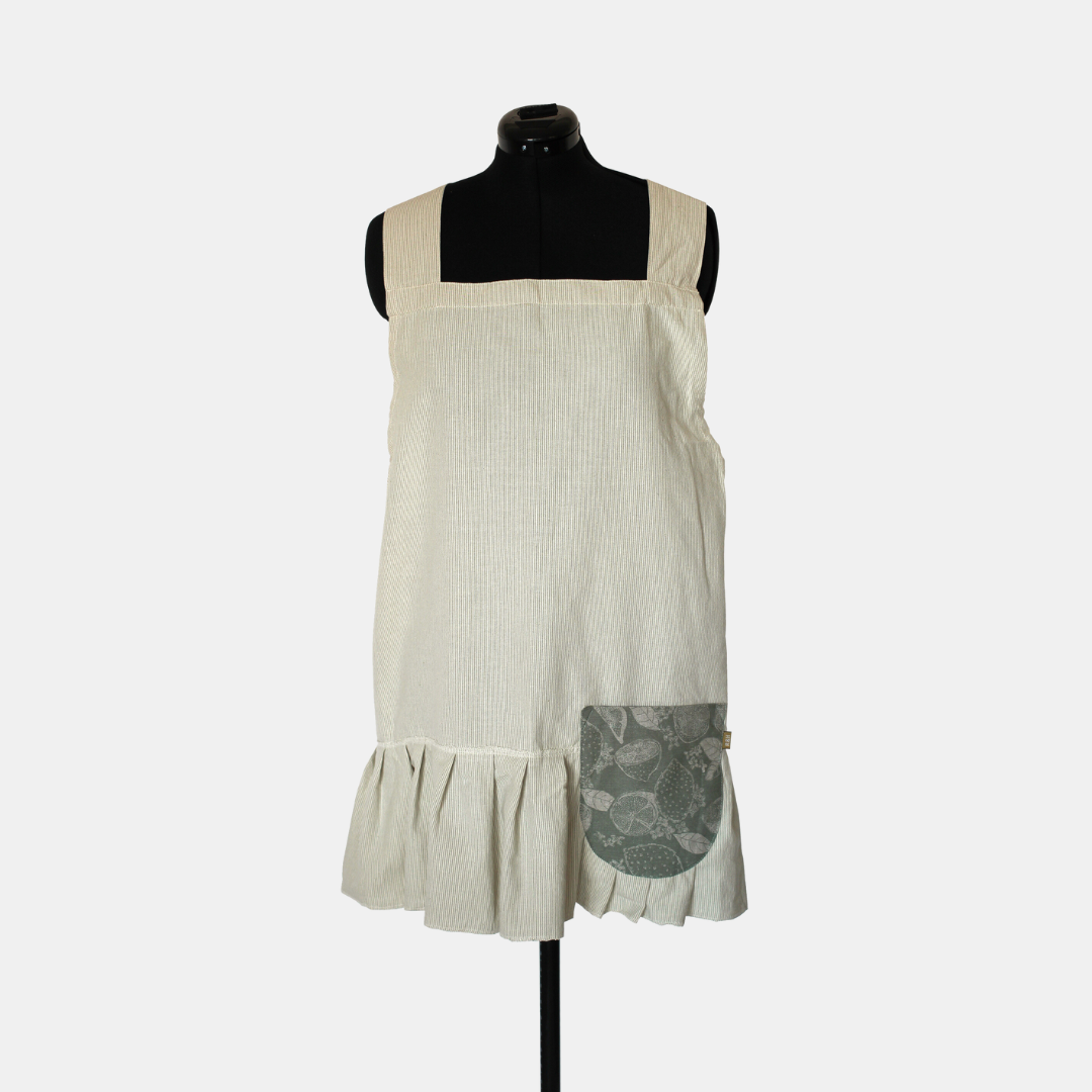 Raine & Humble | Lemon Marmalade Pinafore Apron - Sage | Shut the Front Door