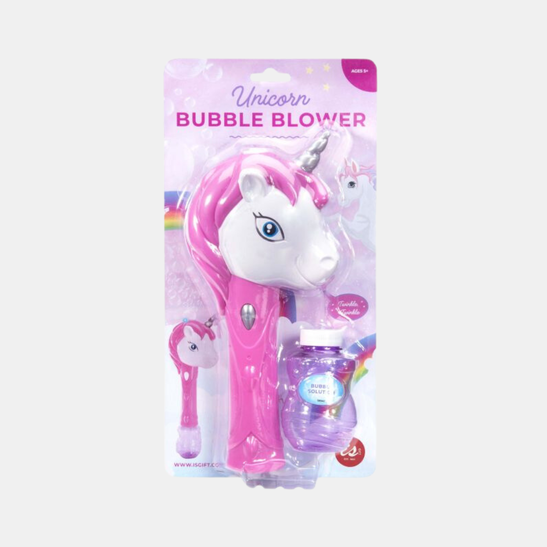 IS Gifts | Unicorn Fantasy Bubble Blower | Shut the Front Door