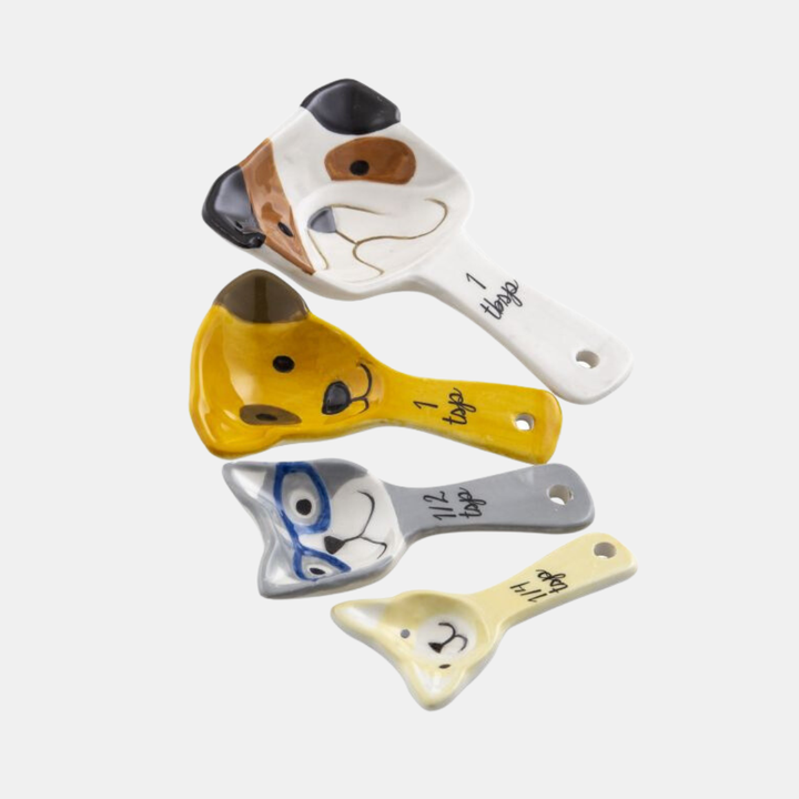 Davis & Waddell | Dog Measuring Spoons | Shut the Front Door