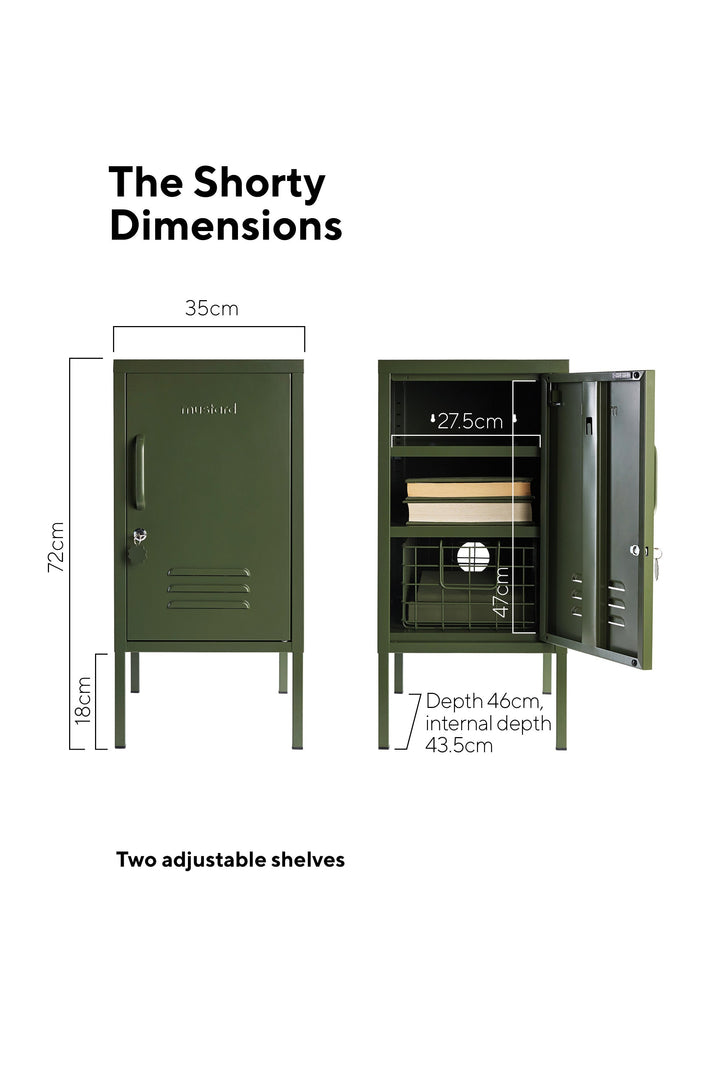 Mustard | Shorty Locker - Olive | Shut the Front Door