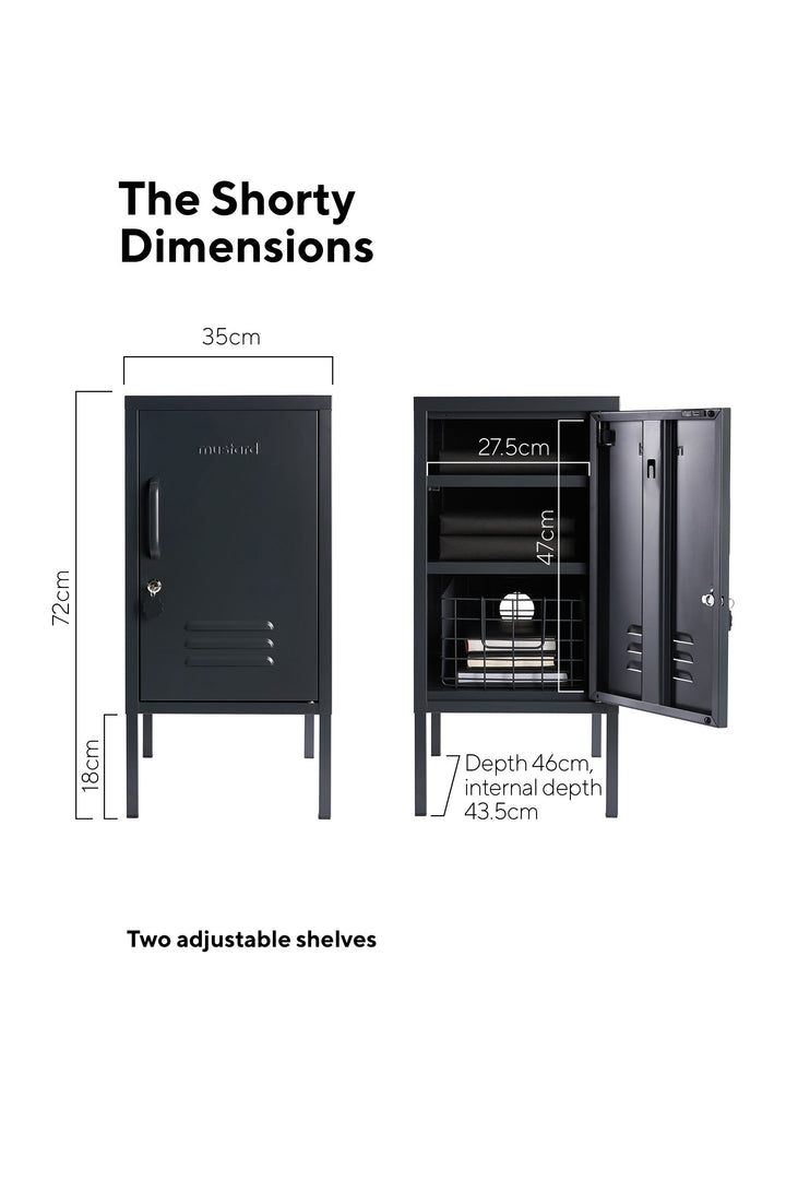 Mustard | Shorty Locker - Slate | Shut the Front Door