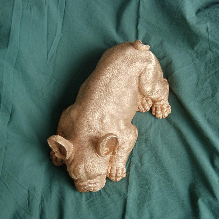 White Moose | Sleeping Frenchie GOLD | Shut the Front Door