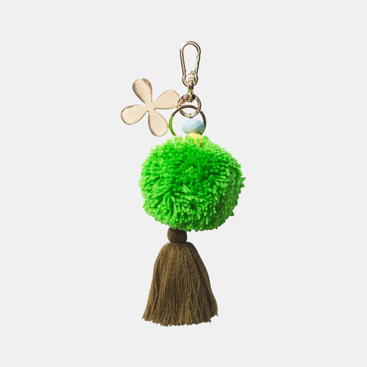 SAGE & CLARE | Nicci Key Ring - Pea | Shut the Front Door