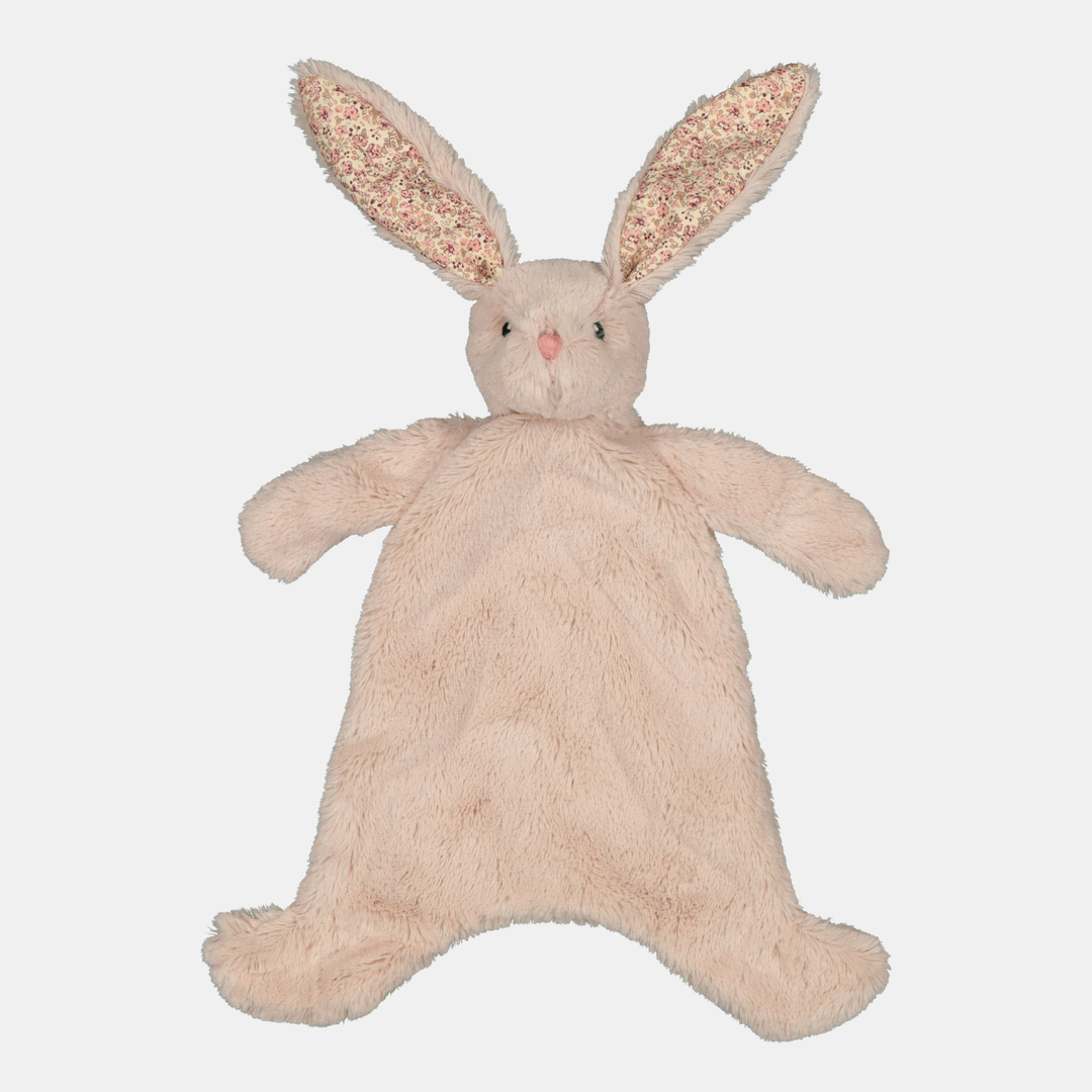 Lily and George | Bailee Plush Bunny Comforter | Shut the Front Door
