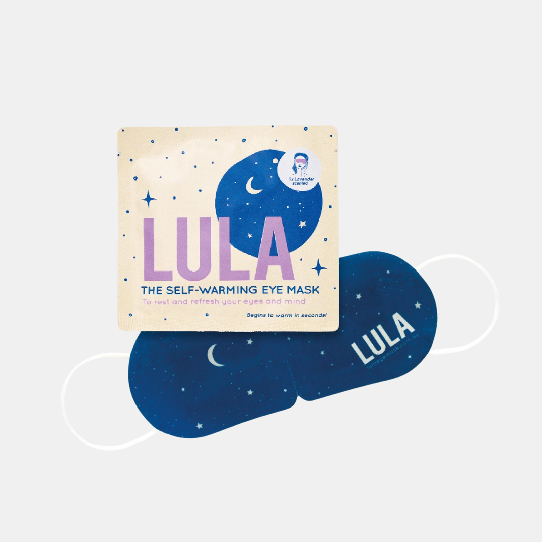 Lula | Lula Self-Warming Eye Mask - Lavender- Box of 5 | Shut the Front Door