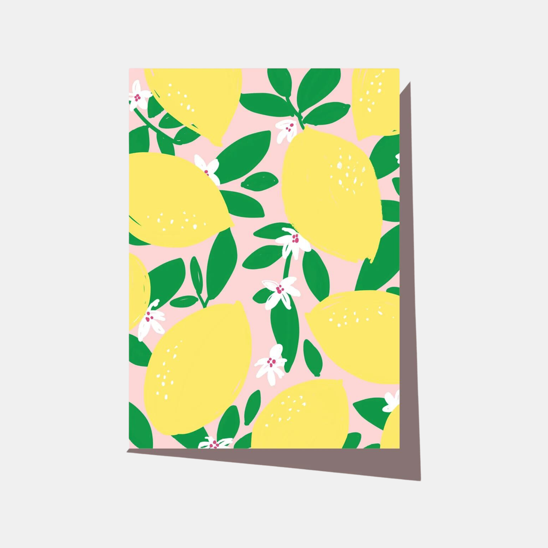 Elm Paper | Card Amalfi Lemons | Shut the Front Door