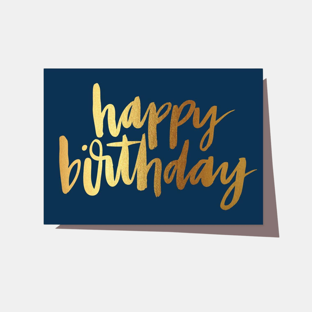 Elm Paper | Card Happy Birthday Navy | Shut the Front Door