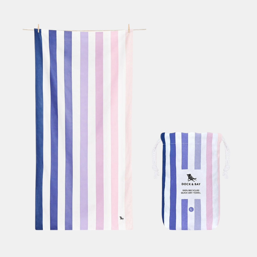 Dock & Bay | Beach Towel Summer Collection - LG Dusk to Dawn | Shut the Front Door