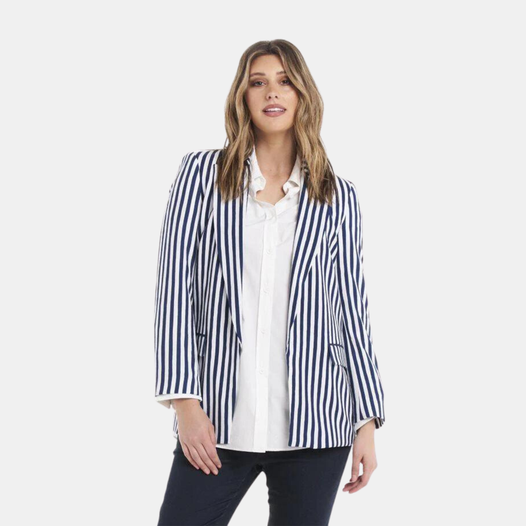 Betty Basics | Sorrento Blazer - Stripe | Shut the Front Door