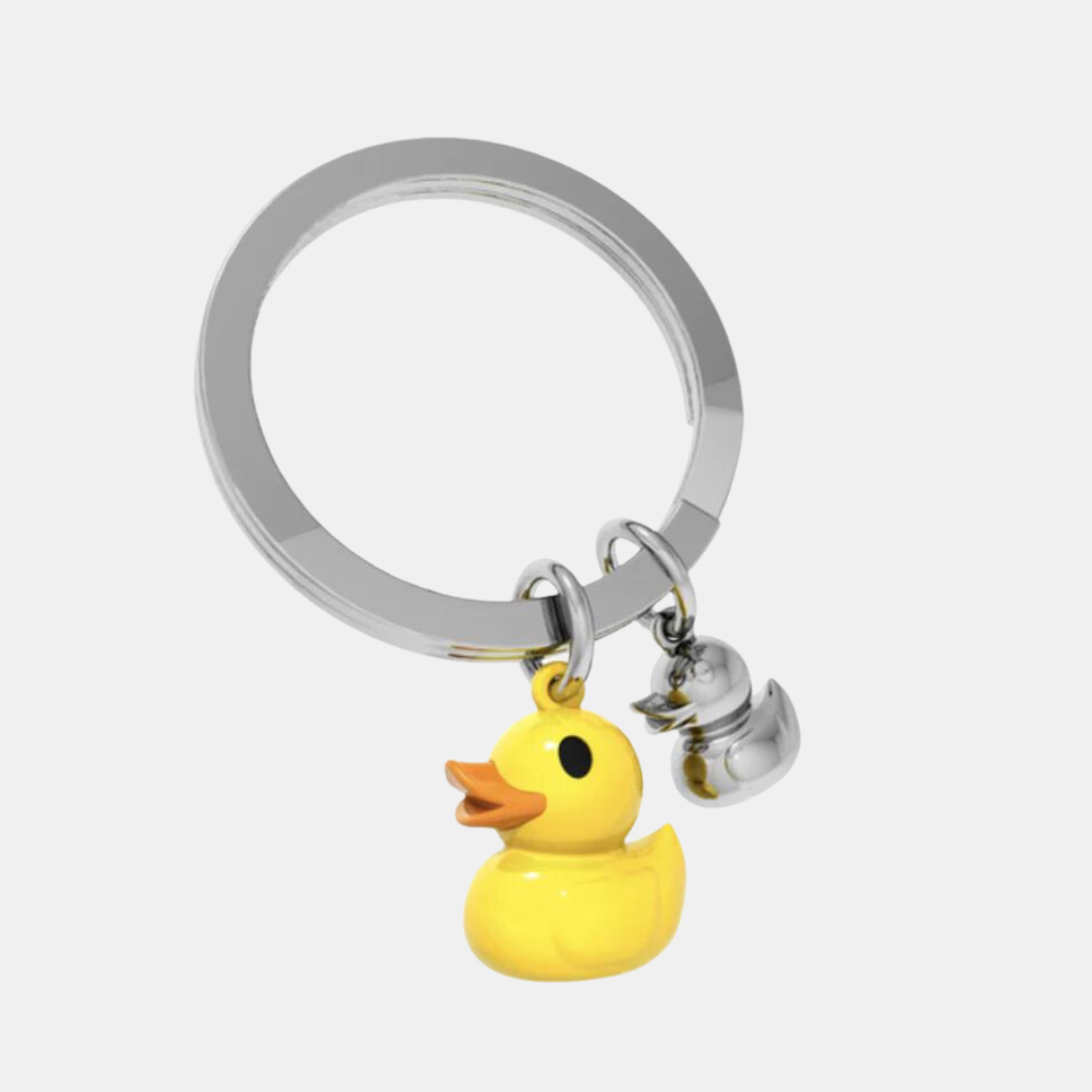 Stellar Haus | Duck Keychain - Yellow | Shut the Front Door