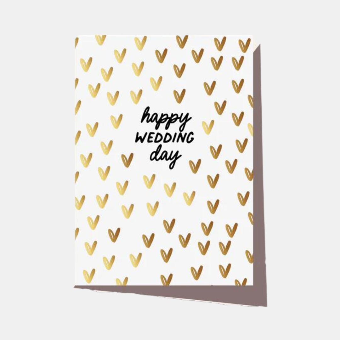 Elm Paper | Card Happy Wedding Day Hearts | Shut the Front Door