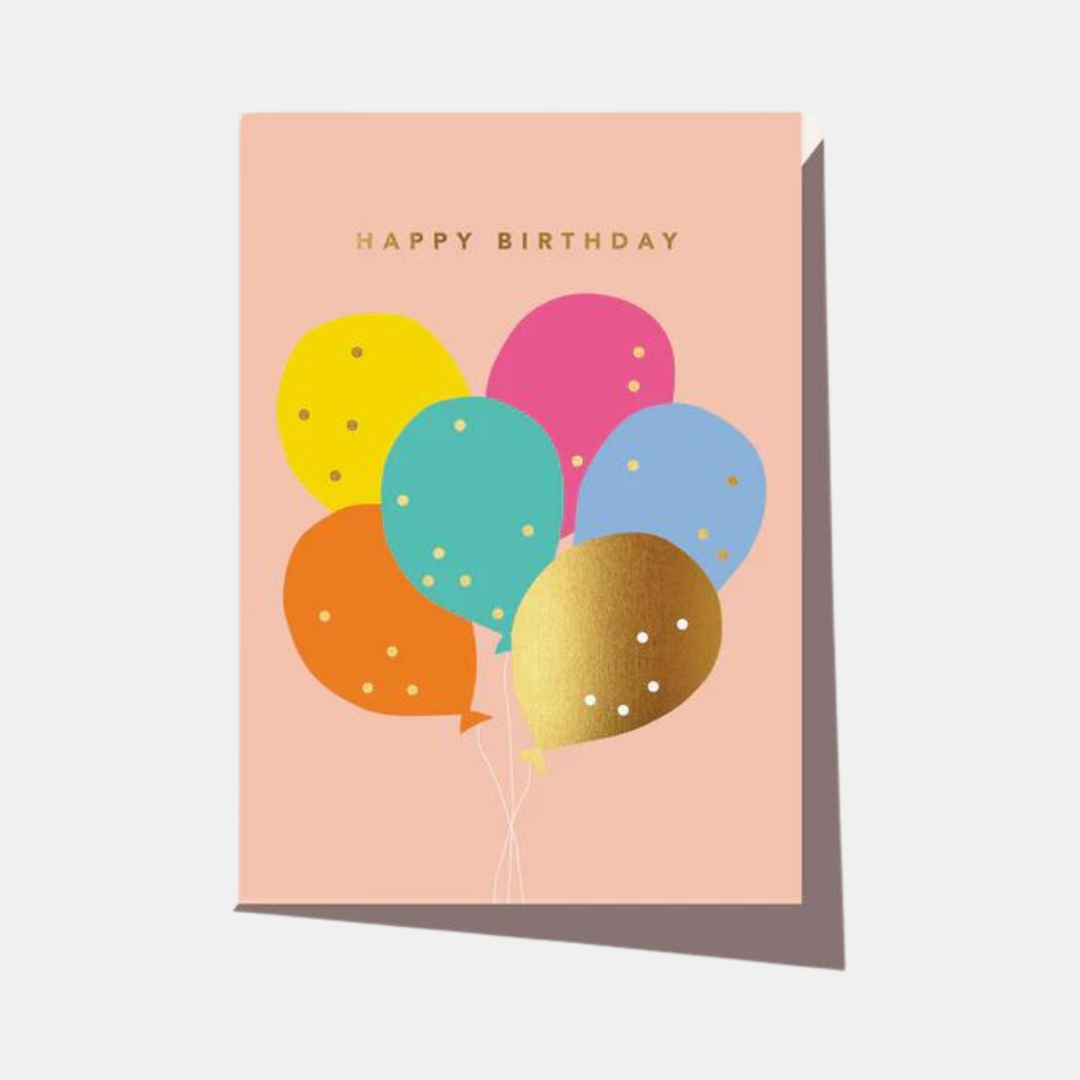 Elm Paper | Card Bright Birthday Balloons | Shut the Front Door