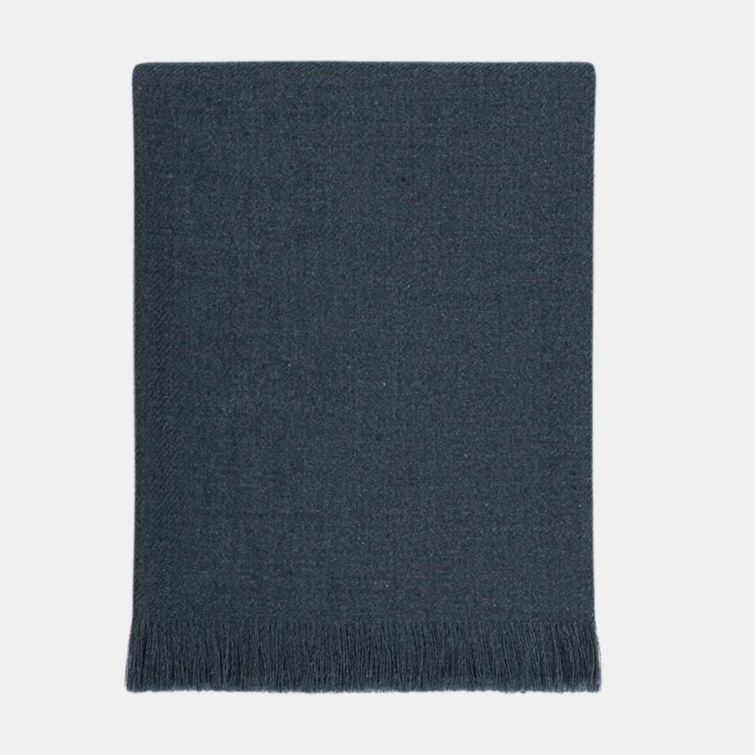 Baya | Altona (Wool Blend) Throw 130x170cm - Cloudburst | Shut the Front Door