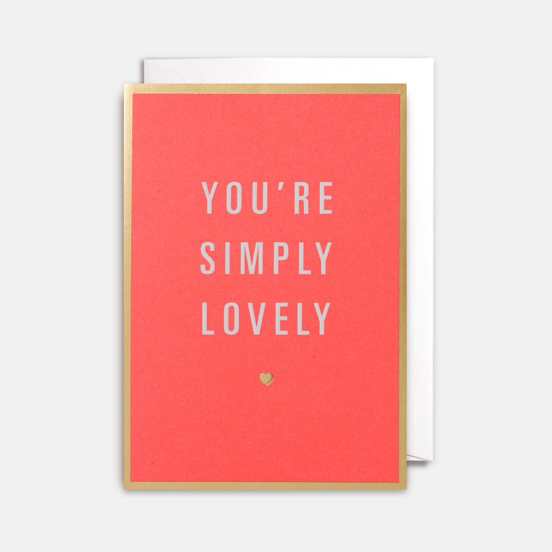 Lagom | Card You're Simply Lovely | Shut the Front Door