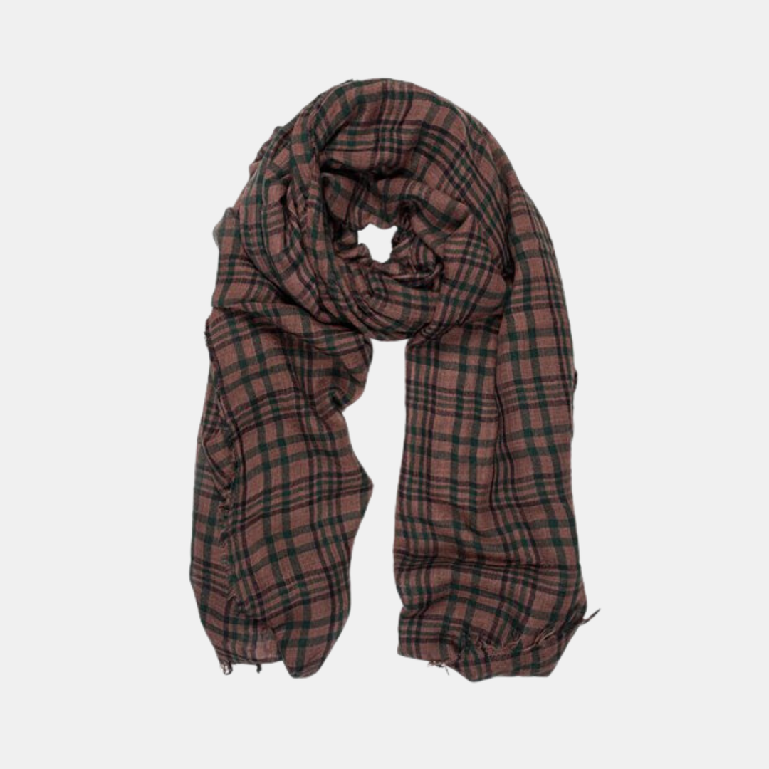 Antler NZ | Rosewood Check Scarf | Shut the Front Door