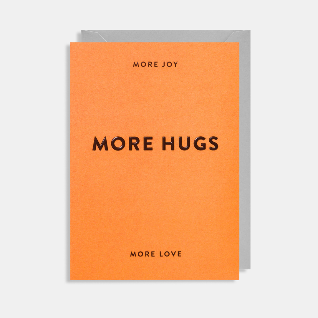 Lagom | Card More Joy More Hugs More Love | Shut the Front Door