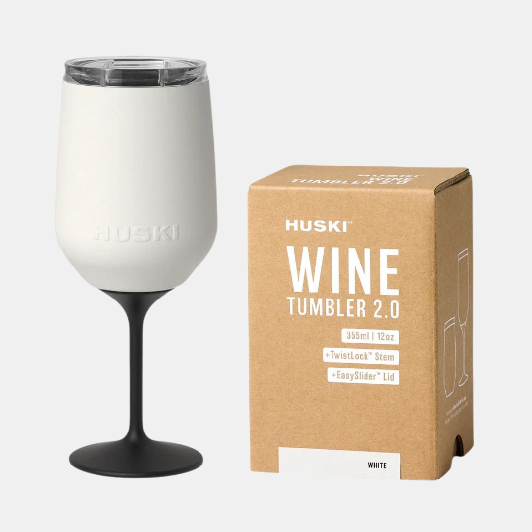 Huski | Huski Wine Tumbler 2.0 - White | Shut the Front Door