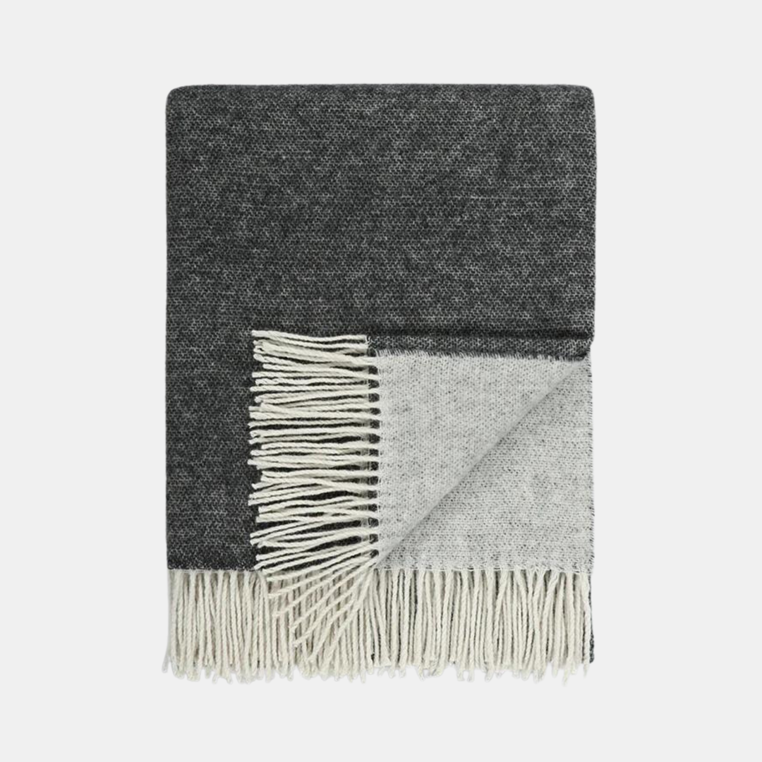 Baya | Casa Throw 130x180cm - Anthracite | Shut the Front Door