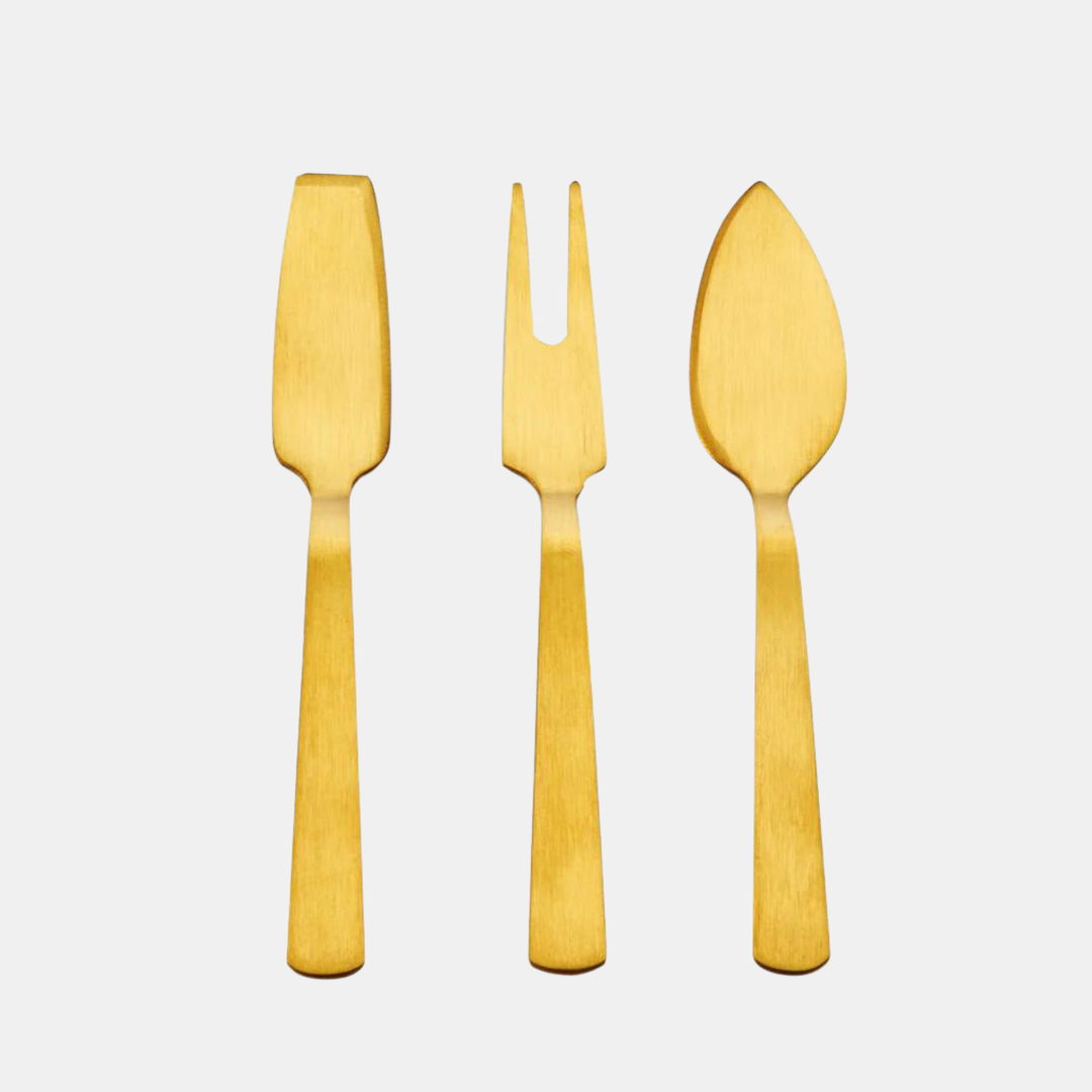 Twine | Gold Cheese Knife Set | Shut the Front Door