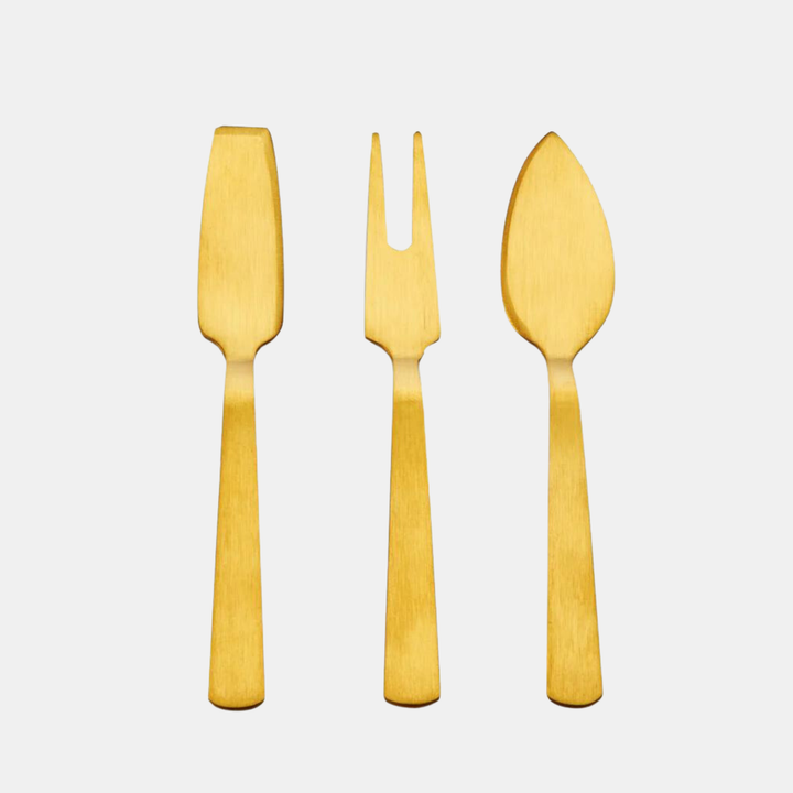 Twine | Gold Cheese Knife Set | Shut the Front Door