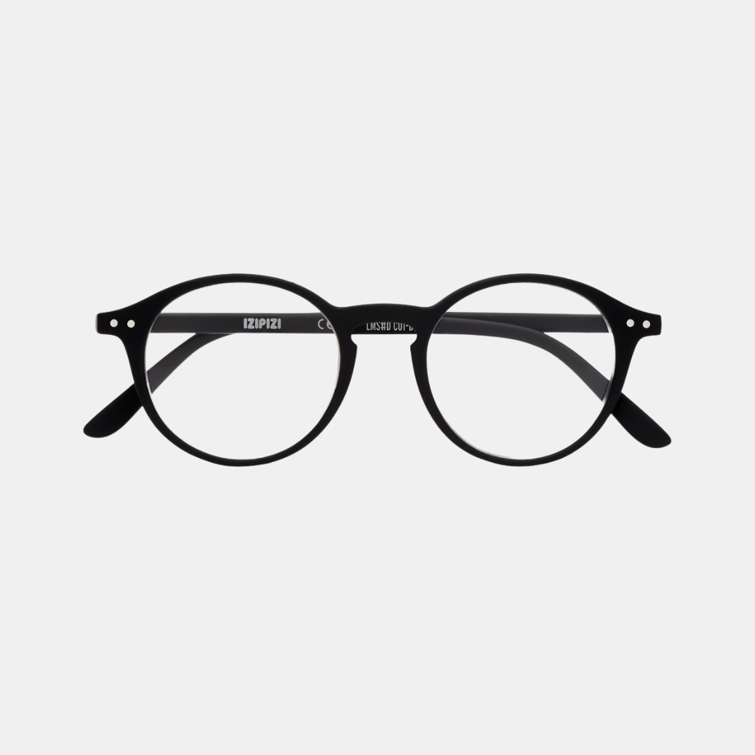 Izipizi | Reading Glasses Collection D Black +1 | Shut the Front Door