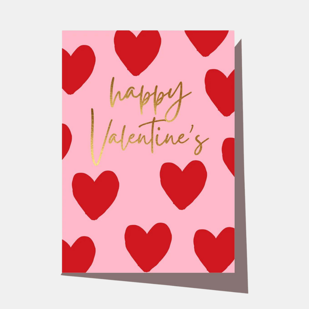 Elm Paper | Card Happy Valentine's Hearts | Shut the Front Door