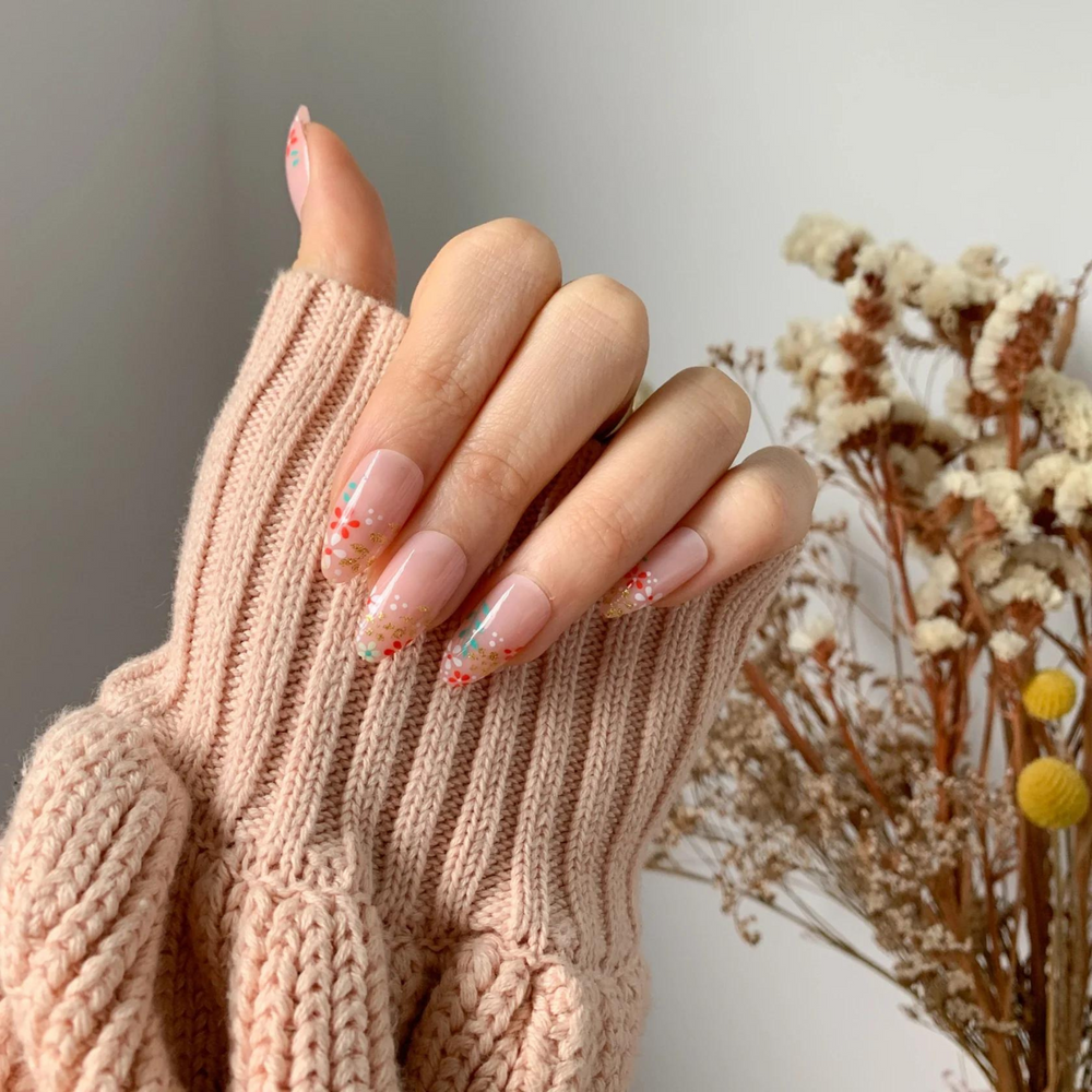 Pressing Nails | Pressing Nails - Floral Tip | Shut the Front Door