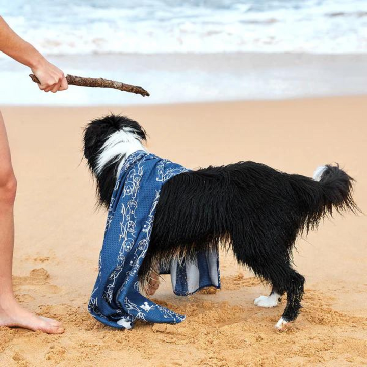 Dock & Bay | Dog Towel Large - Puppy Party | Shut the Front Door