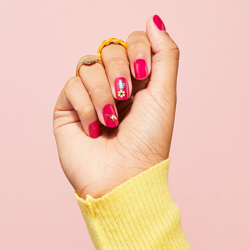 Selfie Nails | Nail Art Stickers - Retro Days | Shut the Front Door