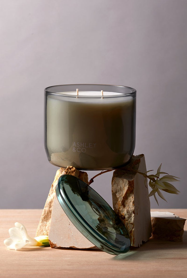 Ashley & Co | Waxed Perfume XL Candle - Blossom & Gilt | Shut the Front Door