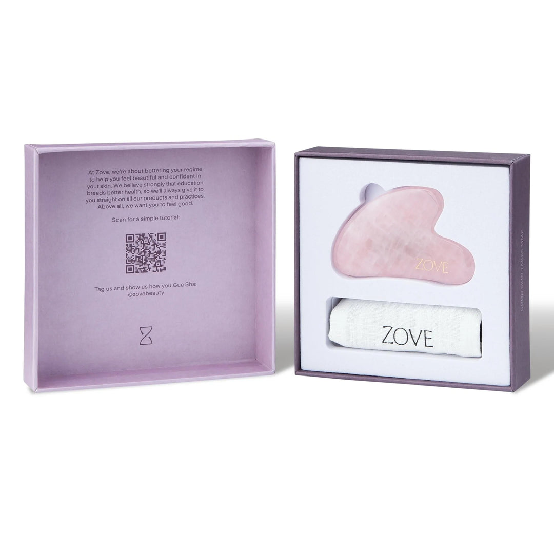 Zove Beauty | Gua Sha - Rose Quartz | Shut the Front Door