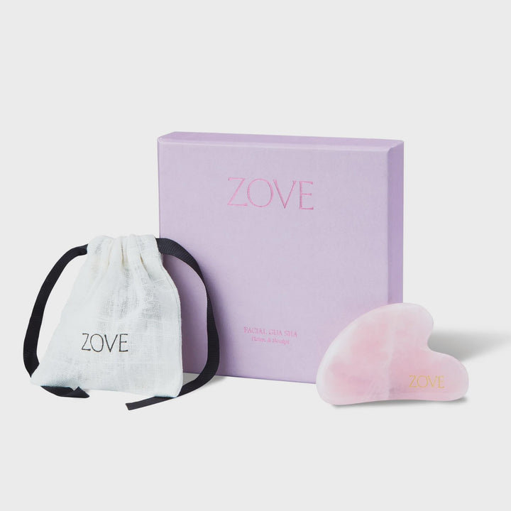 Zove Beauty | Gua Sha - Rose Quartz | Shut the Front Door