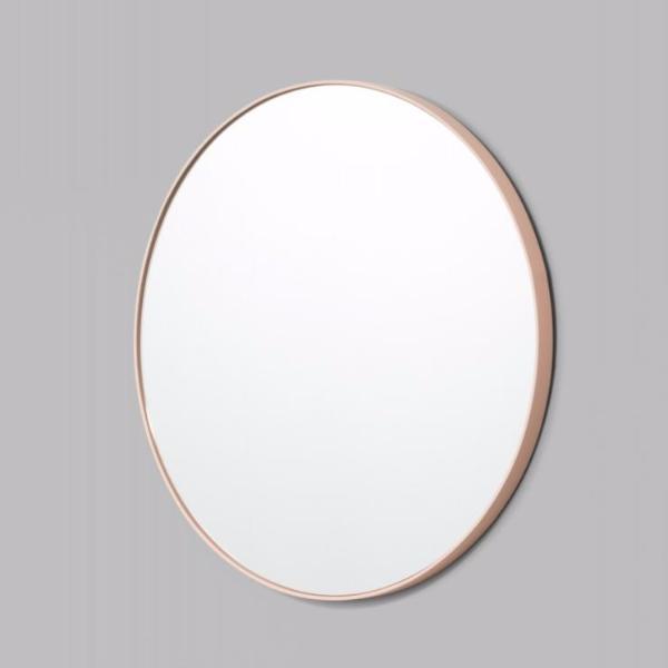 Middle of Nowhere | Bjorn Round Mirror - Powder 80cm | Shut the Front Door