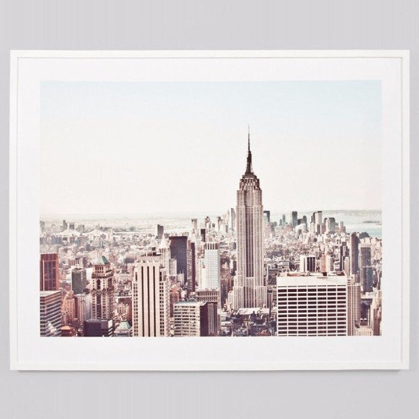 Middle of Nowhere | Framed Print New York Morning | Shut the Front Door