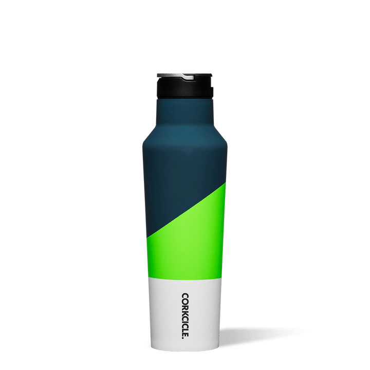 Corkcicle | Corkcicle Colour Block Sports Canteen 600ml - Electric Green | Shut the Front Door