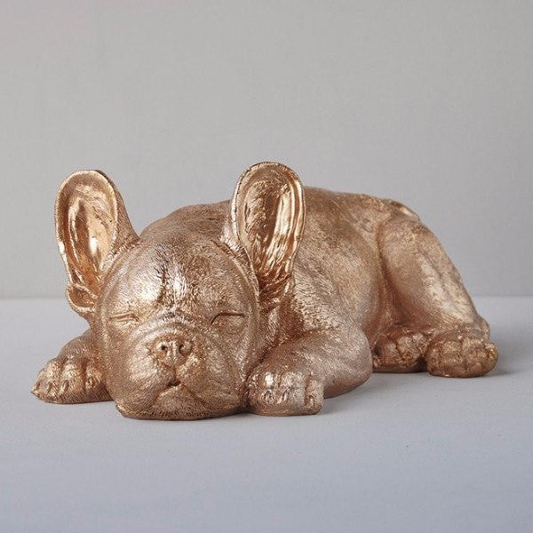 White Moose | Sleeping Frenchie GOLD | Shut the Front Door