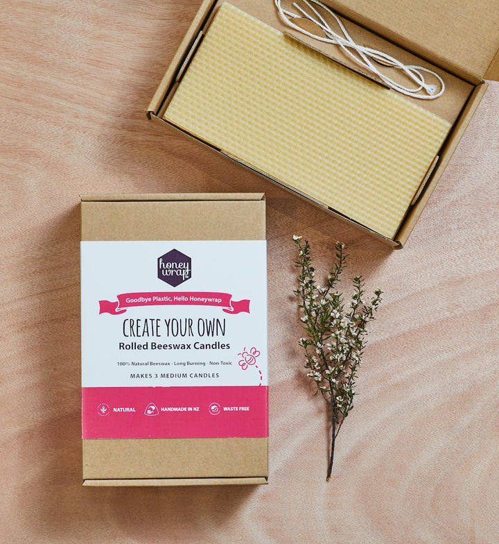 Honeywrap | Create Your Own Beeswax Candle Kit | Shut the Front Door