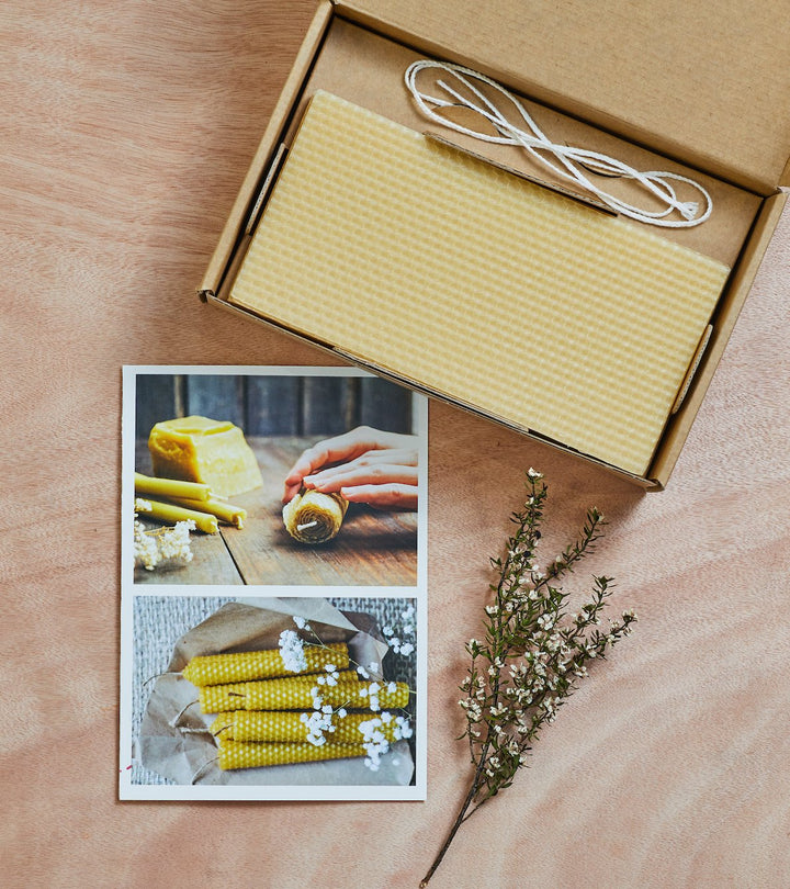 Honeywrap | Create Your Own Beeswax Candle Kit | Shut the Front Door