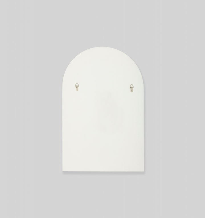 Middle of Nowhere | Bjorn Arch Mirror White 55x85cm | Shut the Front Door