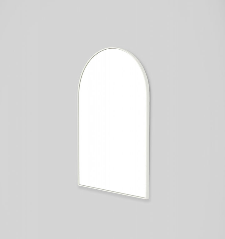 Middle of Nowhere | Bjorn Arch Mirror White 55x85cm | Shut the Front Door