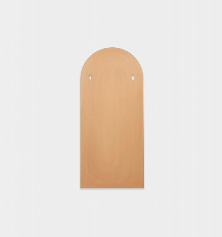 Middle of Nowhere | Bjorn Arch Floor Mirror 80x180cm Brass | Shut the Front Door