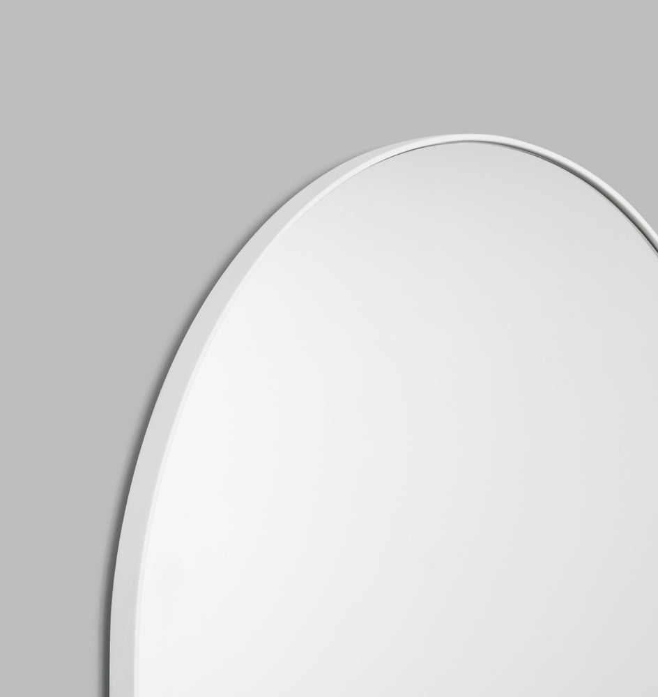 Middle of Nowhere | Bjorn Arch Floor Mirror 80x180cm White | Shut the Front Door